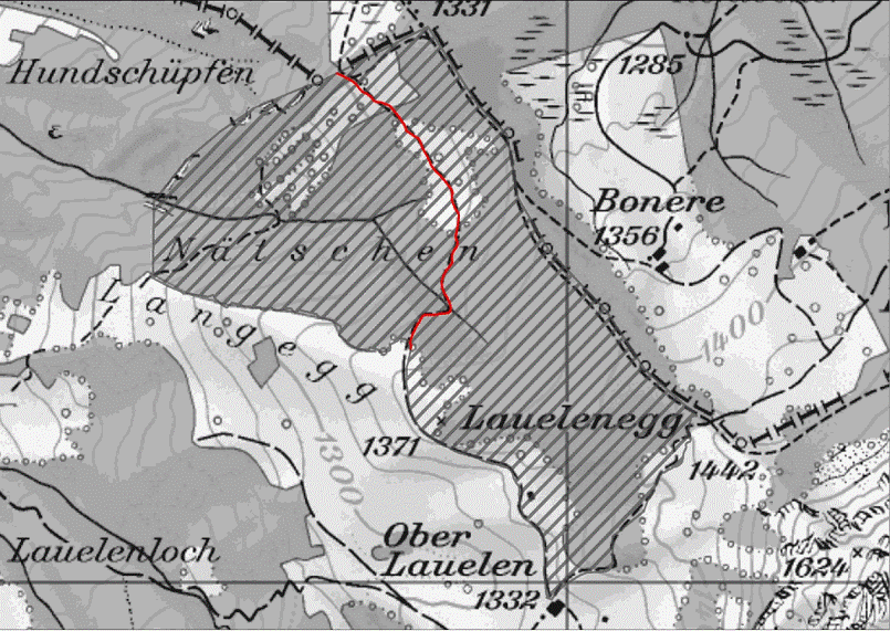 Wildruhegebiet Lauelenegg - Nätschen