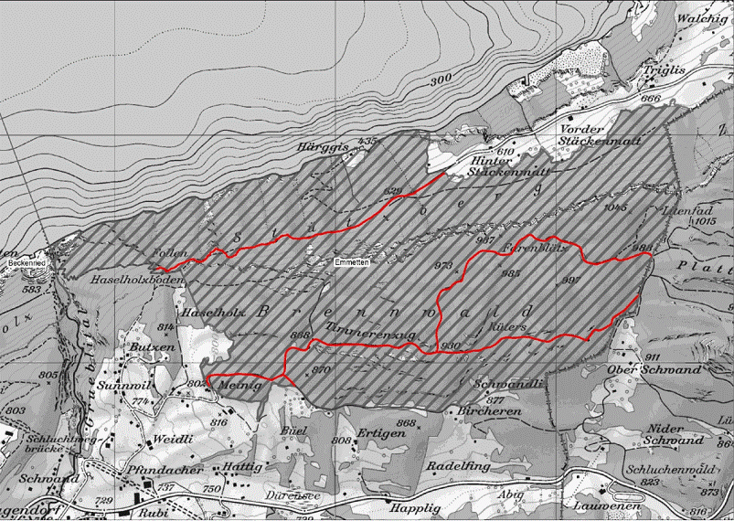 Wildruhegebiet Brennwald